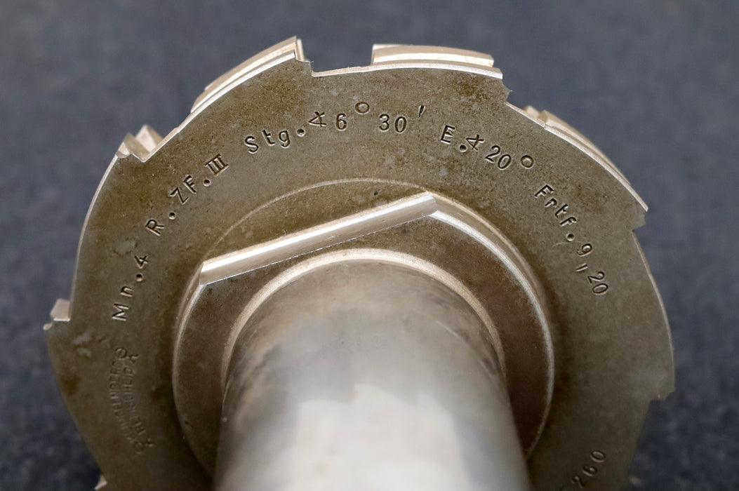 Bild des Artikels KLINGELNBERG-Palloid-Wälzfräser-m=-4-EGW-20°-Zahnform-III-1gg.-Rechts-WN4-44-51