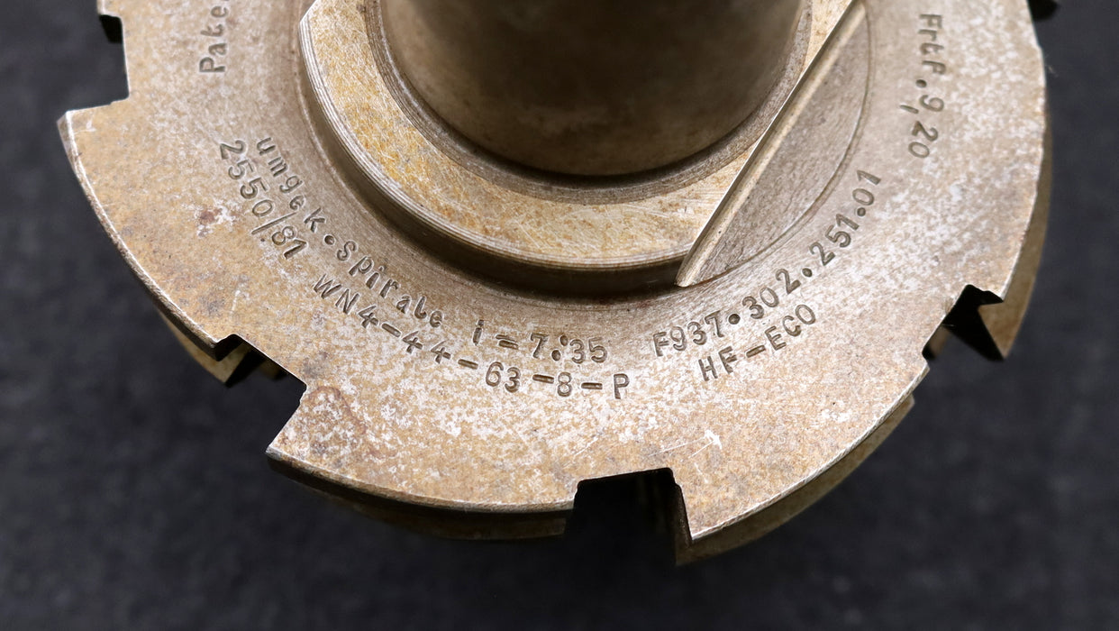 Bild des Artikels KLINGELNBERG-Palloid-Wälzfräser-m=-4-EGW-20°-Zahnform-III-1gg.-Rechts-HF-ECO