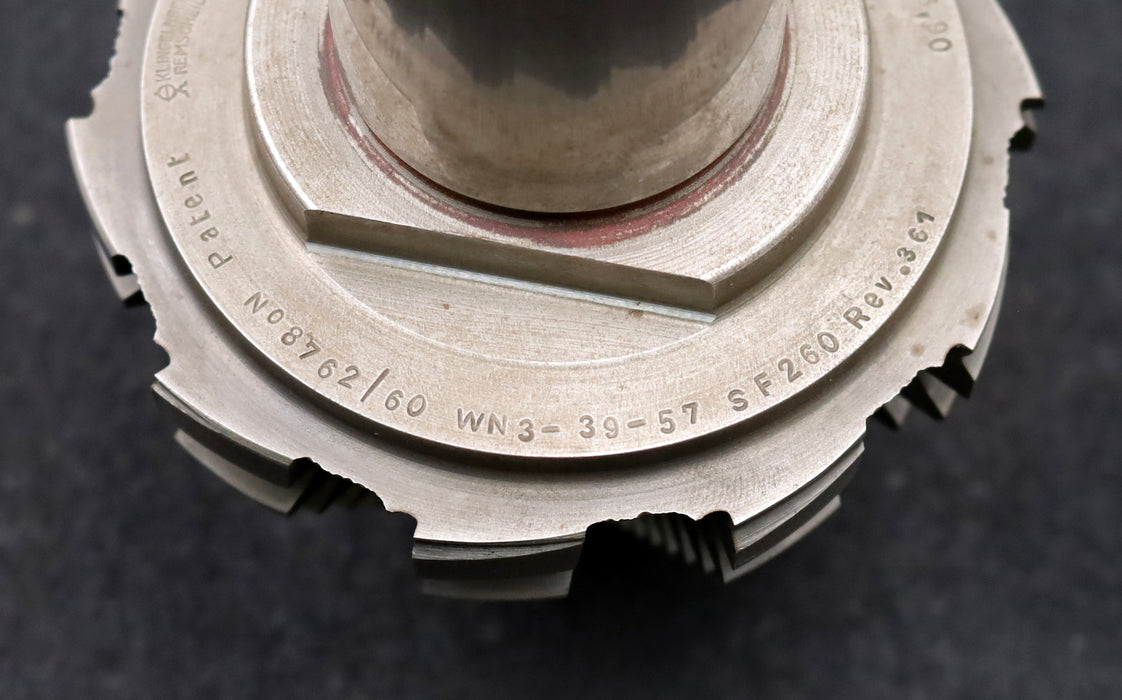 Bild des Artikels KLINGELNBERG-Palloid-Wälzfräser-m=-3-EGW-20°-Zahnform-I-1gg.-Links-Rest=-60%-HSS