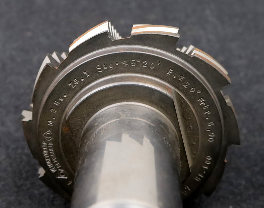 Bild des Artikels KLINGELNBERG-Palloid-Wälzfräser-m=-3-EGW-20°-Zahnform-I-1gg.-Rechts-Rest=-95%