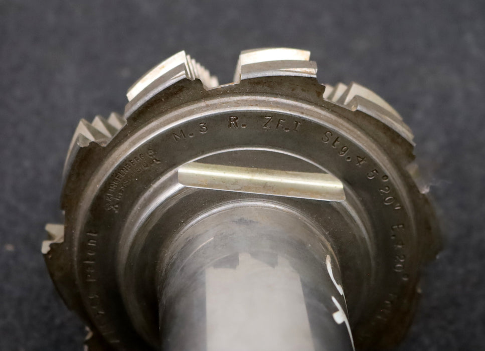 Bild des Artikels KLINGELNBERG-Palloid-Wälzfräser-m=-3-EGW-20°-Zahnform-I-1gg.-Re.-Rest=-80%-HSS