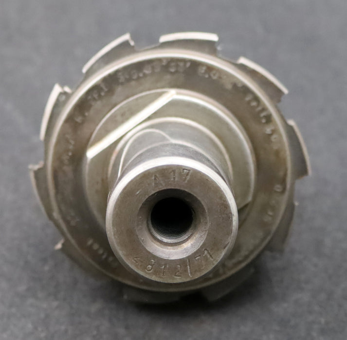 Bild des Artikels KLINGELNBERG-Palloid-Wälzfräser-m=-3,5-EGW-20°-Zahnform-I-1gg.-Rechts-Rest=-95%