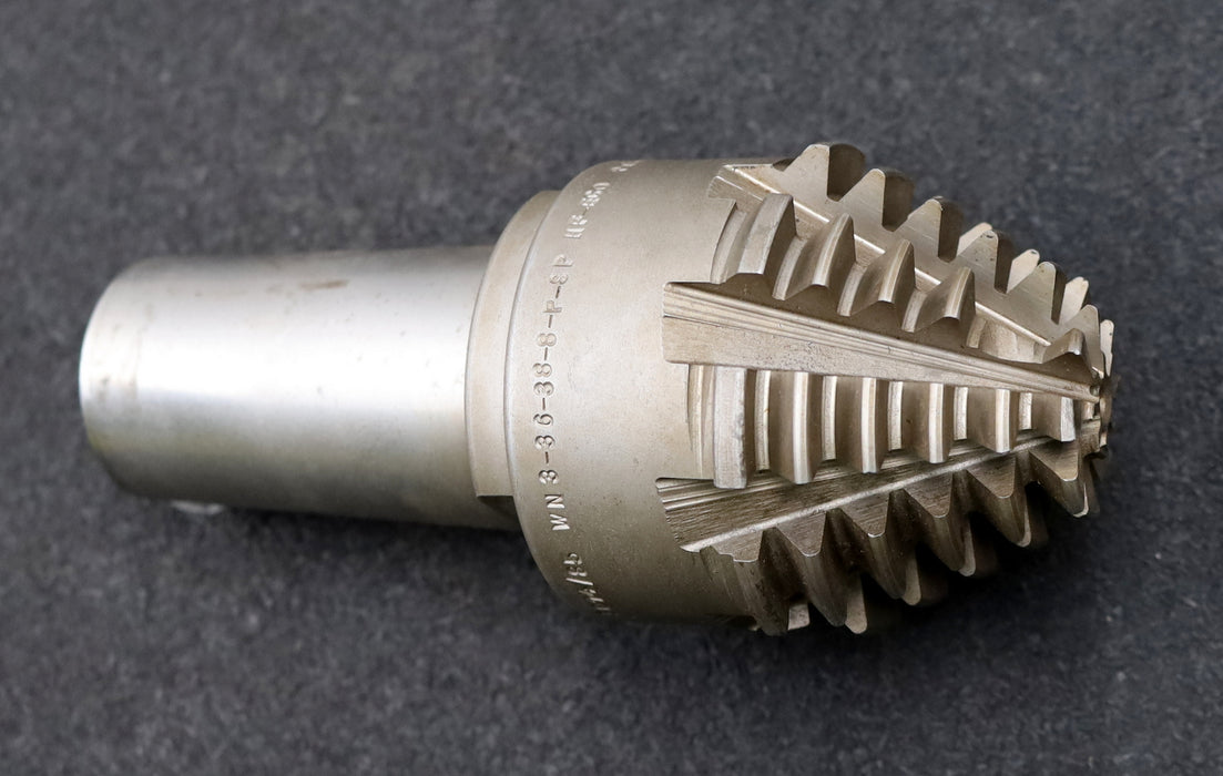 Bild des Artikels KLINGELNBERG-Palloid-Wälzfräser-m=-3-EGW-20°-Zahnform-I-1gg.-Li-WN3-36-38-8-P-SP