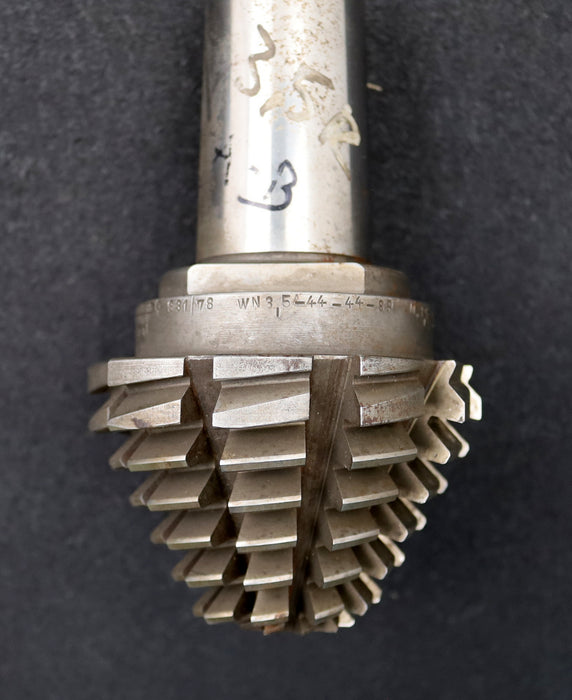 Bild des Artikels KLINGELNBERG-Palloid-Wälzfräser-m=-3,5-17°30´-EGW-Zahnform-III-1gg.-Re.-HF-ECO