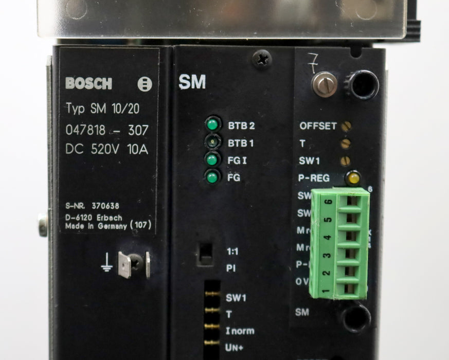 Bild des Artikels BOSCH-Servo-Modul-SM-10/20-520VDC-10A-047818-307-gebraucht
