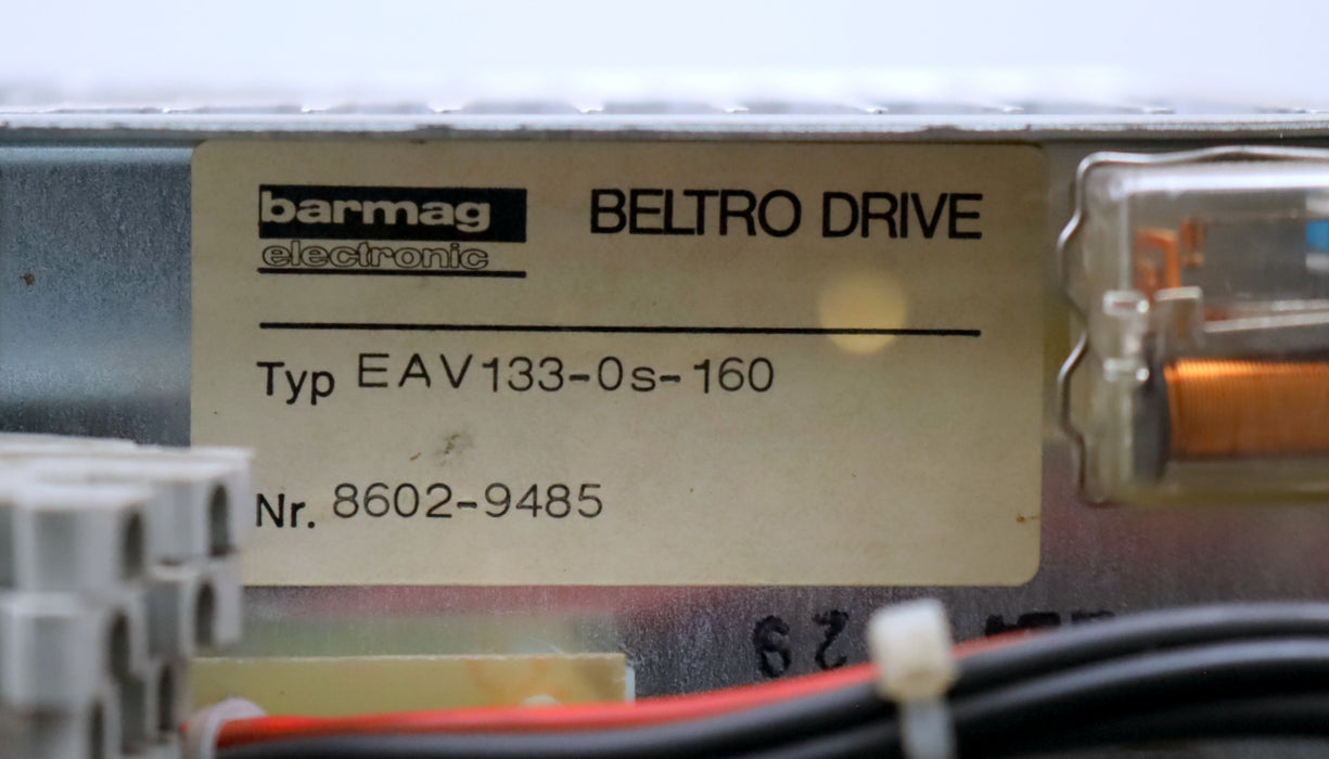 Bild des Artikels BARMAG-BELTRO-DRIVE-EAV133-0s-160-gebraucht-Top-Zustand