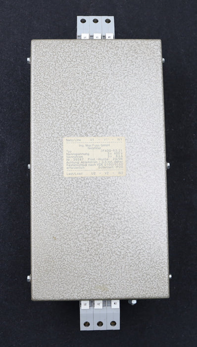 Bild des Artikels MAX-FUSS-GMBH-Netzfilter-3F400-63.21--Nennspannung-3x-400V-Nennstrom-3x-63A