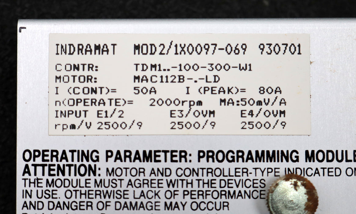 Bild des Artikels INDRAMAT-DECKEL-Programmiermodul-MOD13/1X022-030-für-INDRAMAT-TDM3..-020-300-W0