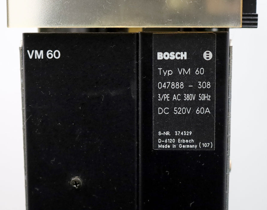 Bild des Artikels BOSCH-Versorgungsmodul-VM-60-Art.Nr.-047888-308-520VDC-60A-3/PE-AC-400V-50Hz