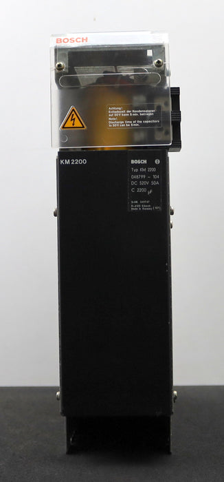 Bild des Artikels BOSCH-Kondensatormodul-KM-2200-T-Artikelnr.-048799-104-520VDC-50A-C=-2200-µF