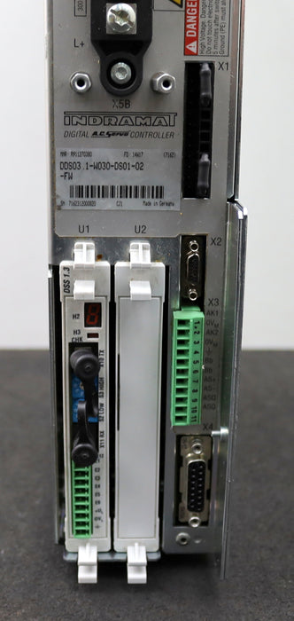 Bild des Artikels INDRAMAT-Servo-Controller-DDS03.1-W030-DS01-02-FW-mit-DDS01.3---gebraucht