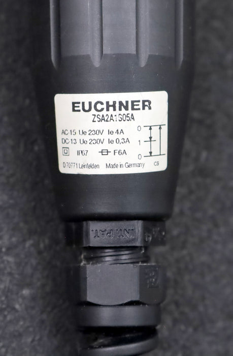 Bild des Artikels EUCHNER-Zustimmschalter-ZSA2A1S05A-230V-mit-8Pin-Stecker-gebraucht