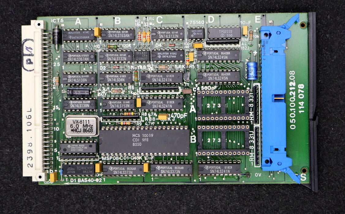 Bild des Artikels HECKLER-&-KOCH-/-BWO-Platine-für-CNC-783/784-ZAP-113-186-!-2-EPROMS-fehlen!