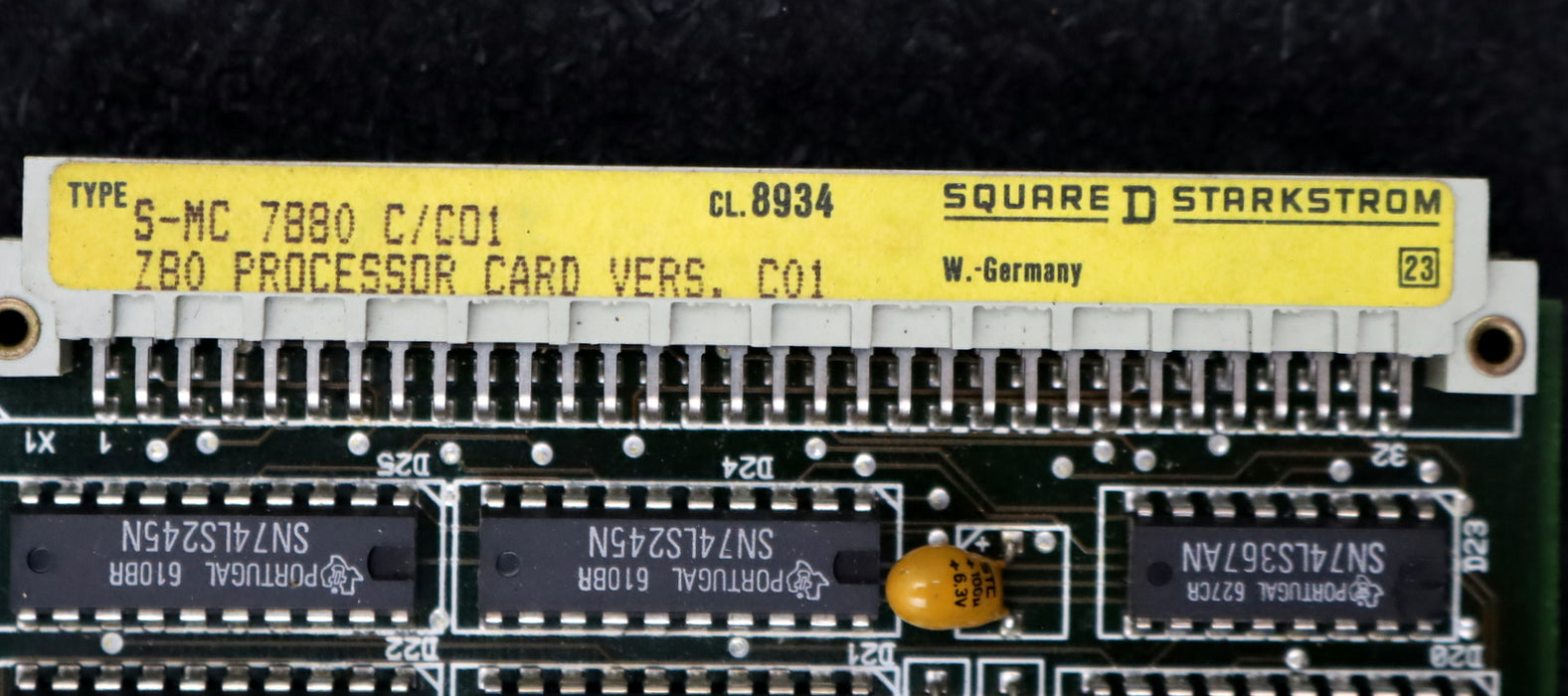 Bild des Artikels WIEDEG-/-KLINGELNBERG-Z80-Prozessor-Card-S-MC-7880-C7C01-Z.Nr.-635.023/1.1