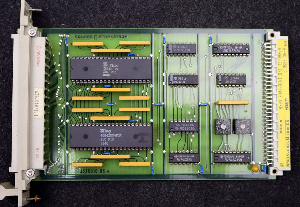 Bild des Artikels WIEDEG-/-KLINGELNBERG-S-MC-7858-P-Parallel-I/O-Interface-card-Z.Nr.-636.010/1.1