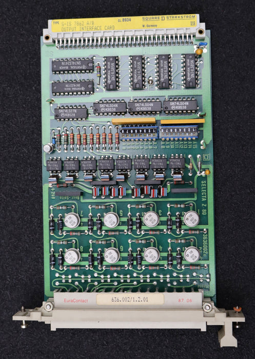 Bild des Artikels WIEDEG-/-KLINGELNBERG-S-IS-7862-A/B-Output-interface-card-Z.Nr.-636.002/1.2.01