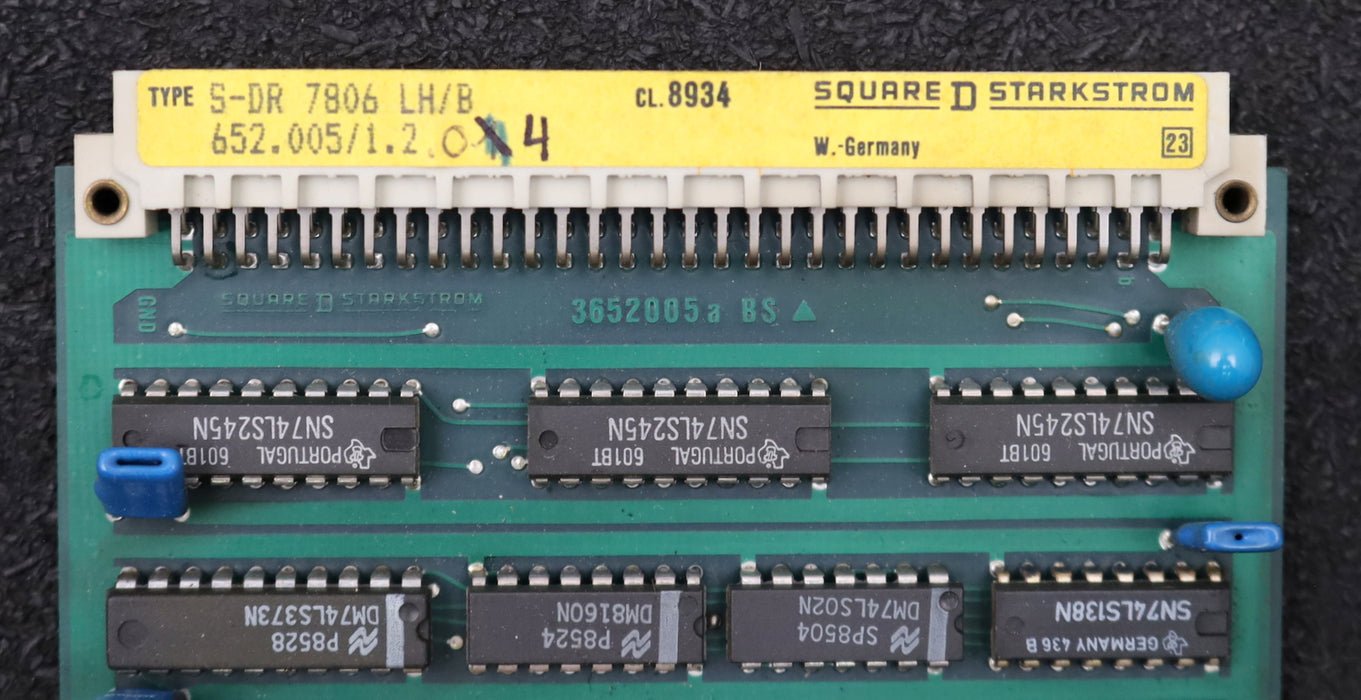 Bild des Artikels WIEDEG-/-KLINGELNBERG-S-DR-7806-LH/B--652.005/1.2.04-komplett-bestückt