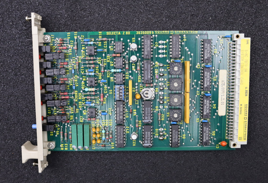 Bild des Artikels WIEDEG-/-KLINGELNBERG-System-control-card-S-MC-7870-SW-635.009/1.2.01-gebraucht
