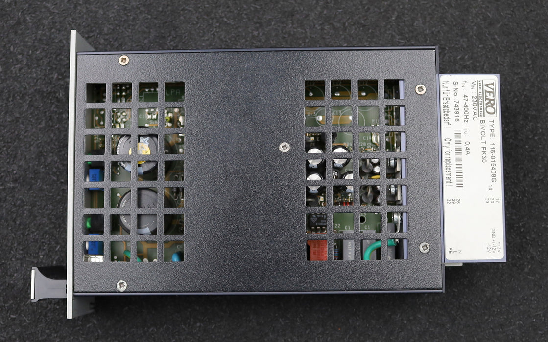 Bild des Artikels VERO-Netzteil-Type-116-015408G-BIVOLT-PK-30-Input-230VAC-47-400Hz-S-No.-743916