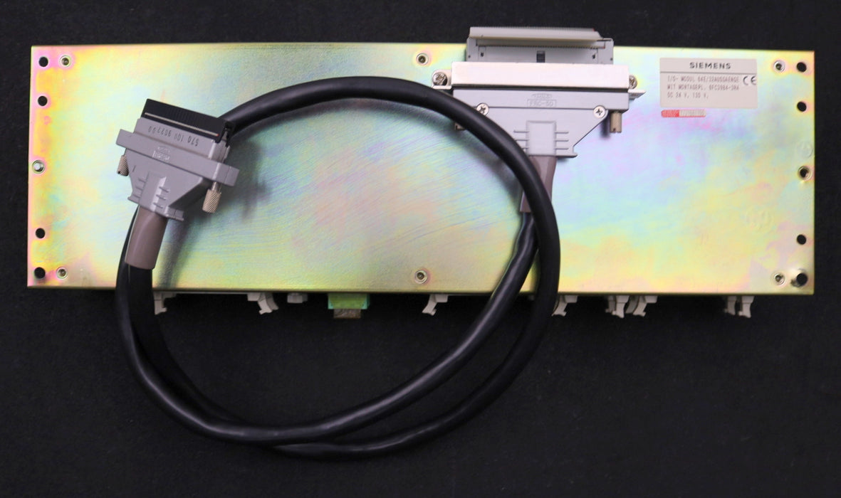 Bild des Artikels SIEMENS-I/O-Modul-mit-Montageplatte-6FC3984-3RA-64E/32Ausgänge-DC24V-130V