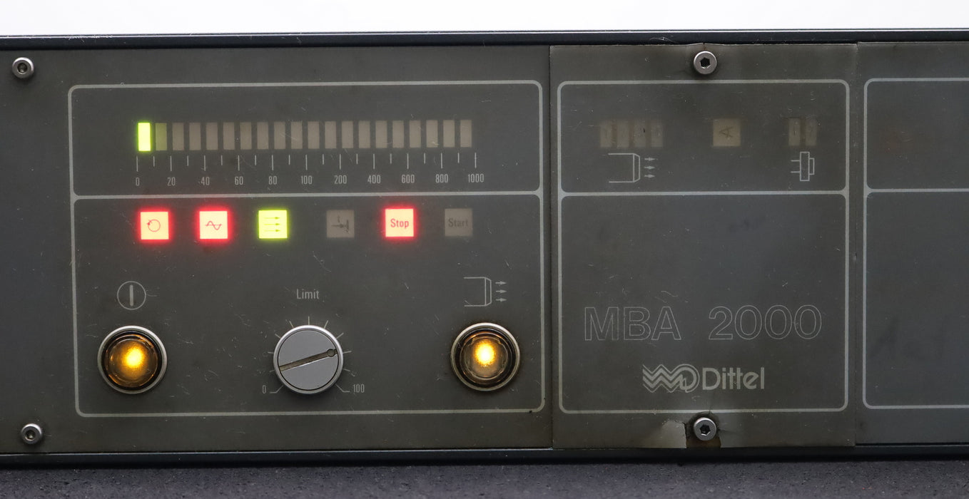 Bild des Artikels DITTEL-MARPOSS-Auswuchteinheit-MBA-2000-Art.Nr.-F-20187-115/230VAC-50/60Hz