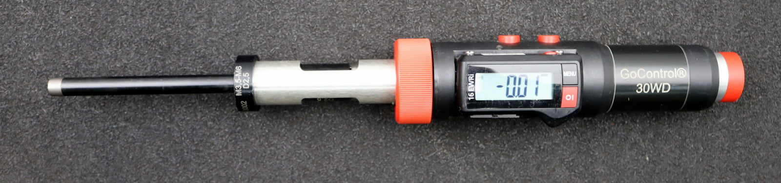 Bild des Artikels WT-MESSTECHNIK-mot.-Gewindeprüfgerät-30WD-Messbereich-M3,5-M6-D2,5-16-EWRi