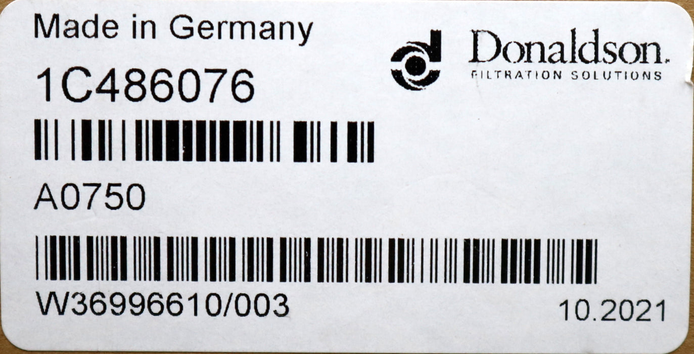 Bild des Artikels DONALDSON-Filter-Element-A-0750-1C486076-DF-Anschluss-Länge-346mm-(-13.62-Zoll)