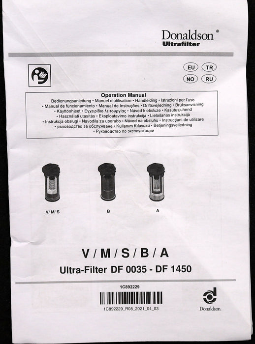 Bild des Artikels DONALDSON-Filter-Element-A-0450-1C486056-DF-Anschluss-Länge-271mm-(-13.62-Zoll)