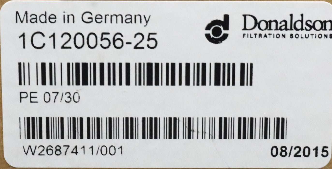 Bild des Artikels DONALDSON-Vorfilter-Element-PE-07/30-1C120056-25-Abscheiderate-25µm-unbenutzt