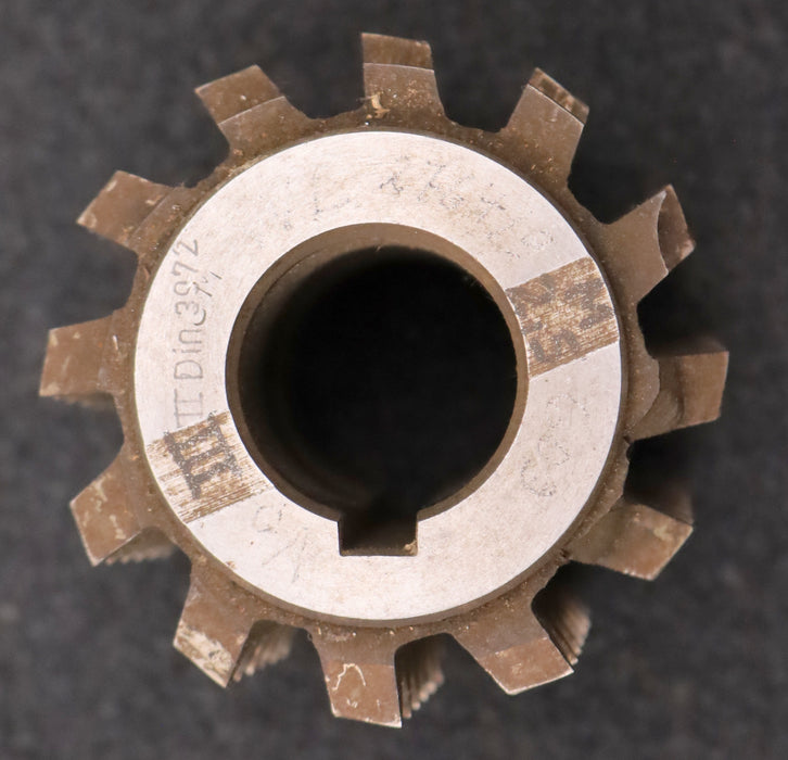 Bild des Artikels PWS-Zahnrad-Wälzfräser-m=2,5mm-BPIII-DIN-3972-EGW-20°-Ø68x58xØ27mm-LKN-Rest:-70%