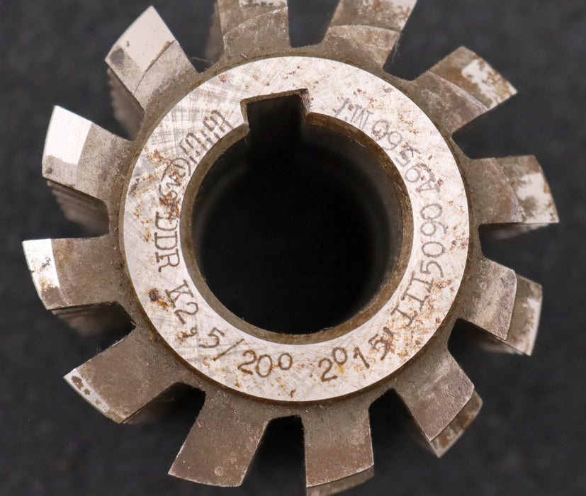 Bild des Artikels PWS-Zahnrad-Wälzfräser-m=2,5mm-BPIII-DIN-3972-EGW-20°-Ø70x58xØ27mm-LKN-Rest:-90%