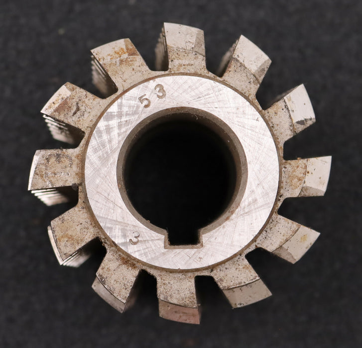 Bild des Artikels PWS-Zahnrad-Wälzfräser-m=2,5mm-BPIII-DIN-3972-EGW-20°-Ø70x58xØ27mm-LKN-Rest:-90%