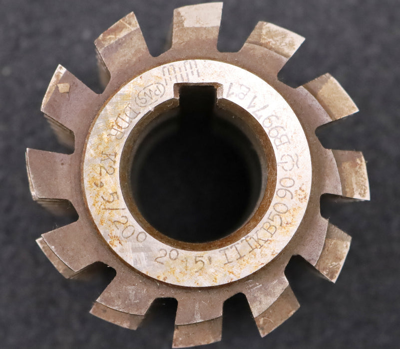 Bild des Artikels PWS-Zahnrad-Wälzfräser-m=2,5mm-BPIII-DIN-3972-EGW-20°-Ø70x58xØ27mm-LKN-gebraucht