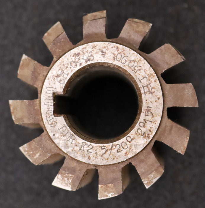 Bild des Artikels PWS-Zahnrad-Wälzfräser-m=2,5mm-BPIII-DIN-3972-EGW-20°-Ø70x58xØ27mm-HSS