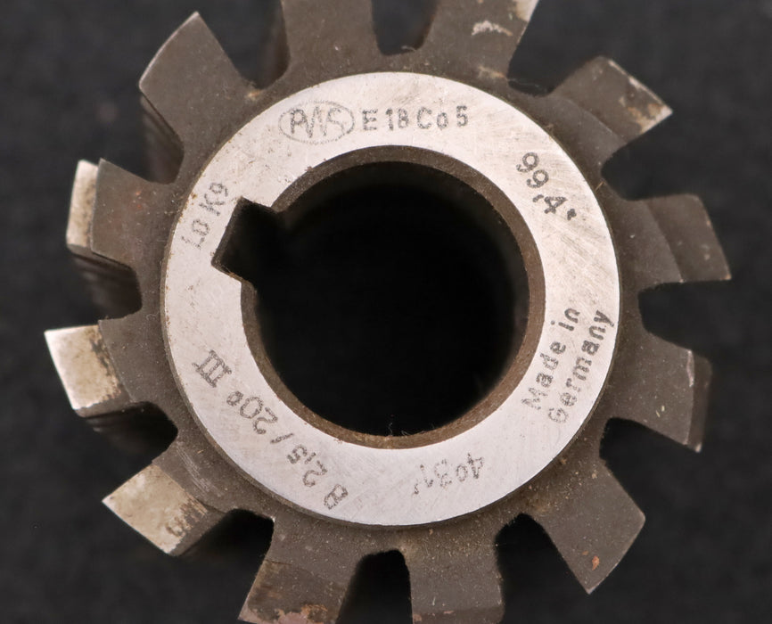 Bild des Artikels PWS-Zahnrad-Wälzfräser-m=2,5mm-BPIII-DIN-3972-EGW-20°-Ø70x56xØ27mm-LKN-1gg.-Re