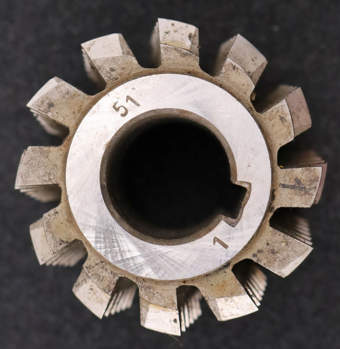 Bild des Artikels PWS-Zahnrad-Wälzfräser-m=2,5mm-BPIII-DIN-3972-EGW-20°-Ø70x56xØ27mm