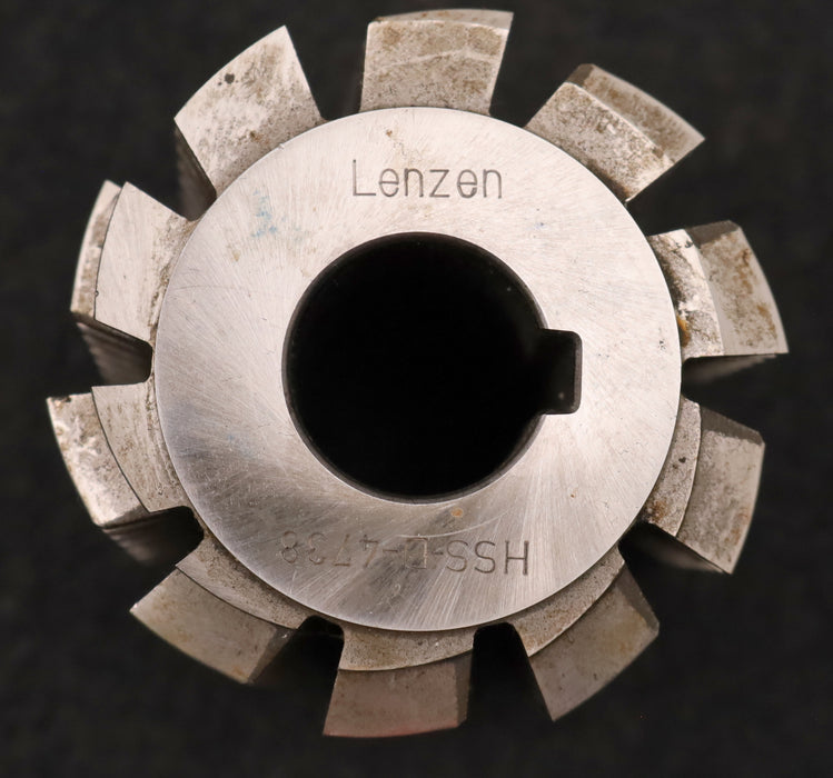 Bild des Artikels LENZEN-Zahnrad-Wälzfräser-m=2,5mm-BPIII-DIN-3972-EGW-20°-Ø68x64xØ22mm