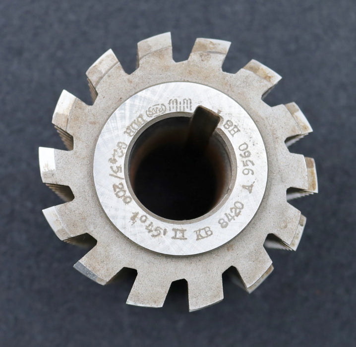 Bild des Artikels PWS-Zahnrad-Wälzfräser-m=2,5mm-BPII-DIN-3972-EGW-20°-Ø90x88xØ32mm-LKN-gebraucht