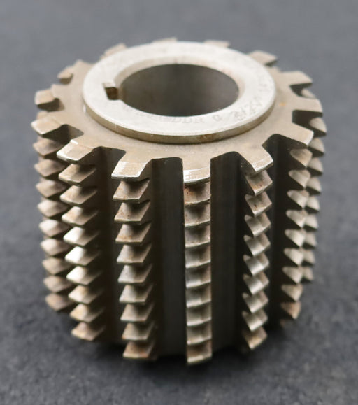 Bild des Artikels PWS-Zahnrad-Wälzfräser-m=2,0mm-BPII-DIN-3972-EGW-20°-Ø78x71xØ32mm-14-Spannuten