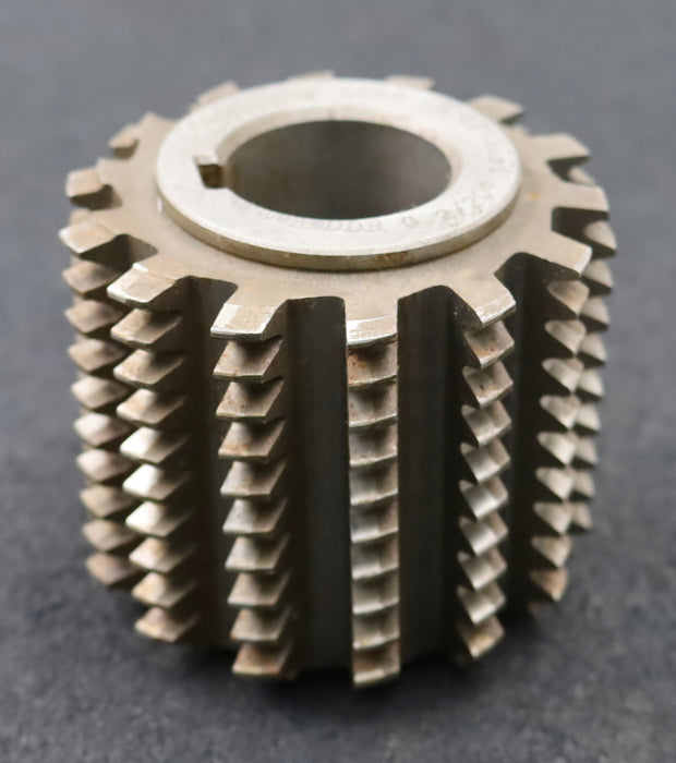 Bild des Artikels PWS-Zahnrad-Wälzfräser-m=2,0mm-BPII-DIN-3972-EGW-20°-Ø78x71xØ32mm-14-Spannuten