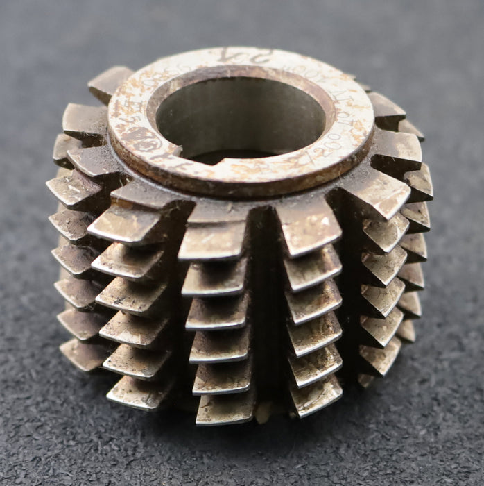 Bild des Artikels PWS-Zahnrad-Wälzfräser-m=2,0mm-BPIV-DIN-3972-EGW-20°-Ø63x48xØ27mm-LKN-HSS