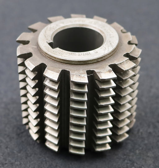 Bild des Artikels PWS-Zahnrad-Wälzfräser-m=2,0mm-BPII-DIN-3972-EGW-20°-Ø80x71xØ32mm-14-Spannuten