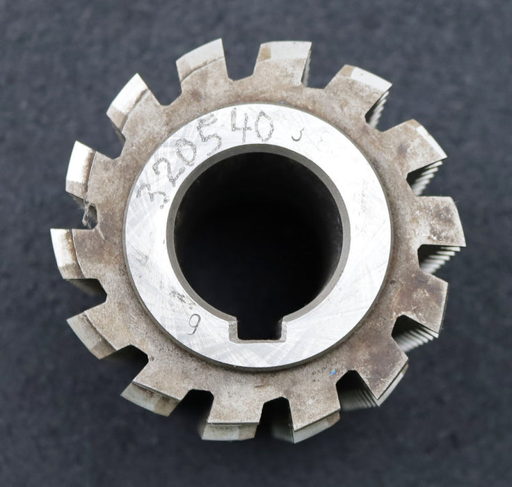 Bild des Artikels PWS-Zahnrad-Wälzfräser-m=2,0mm-BPII-DIN-3972-EGW-20°-Ø80x71xØ32mm-14-Spannuten