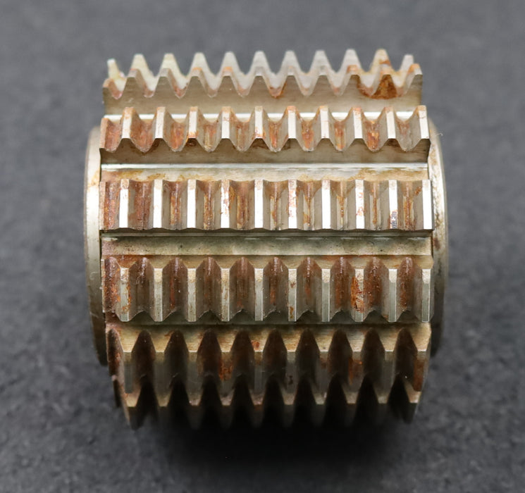Bild des Artikels PWS-Zahnrad-Wälzfräser-m=2,0mm-BPII-DIN-3972-EGW-20°-Ø80x71xØ32mm-LKN-Rest:-90%
