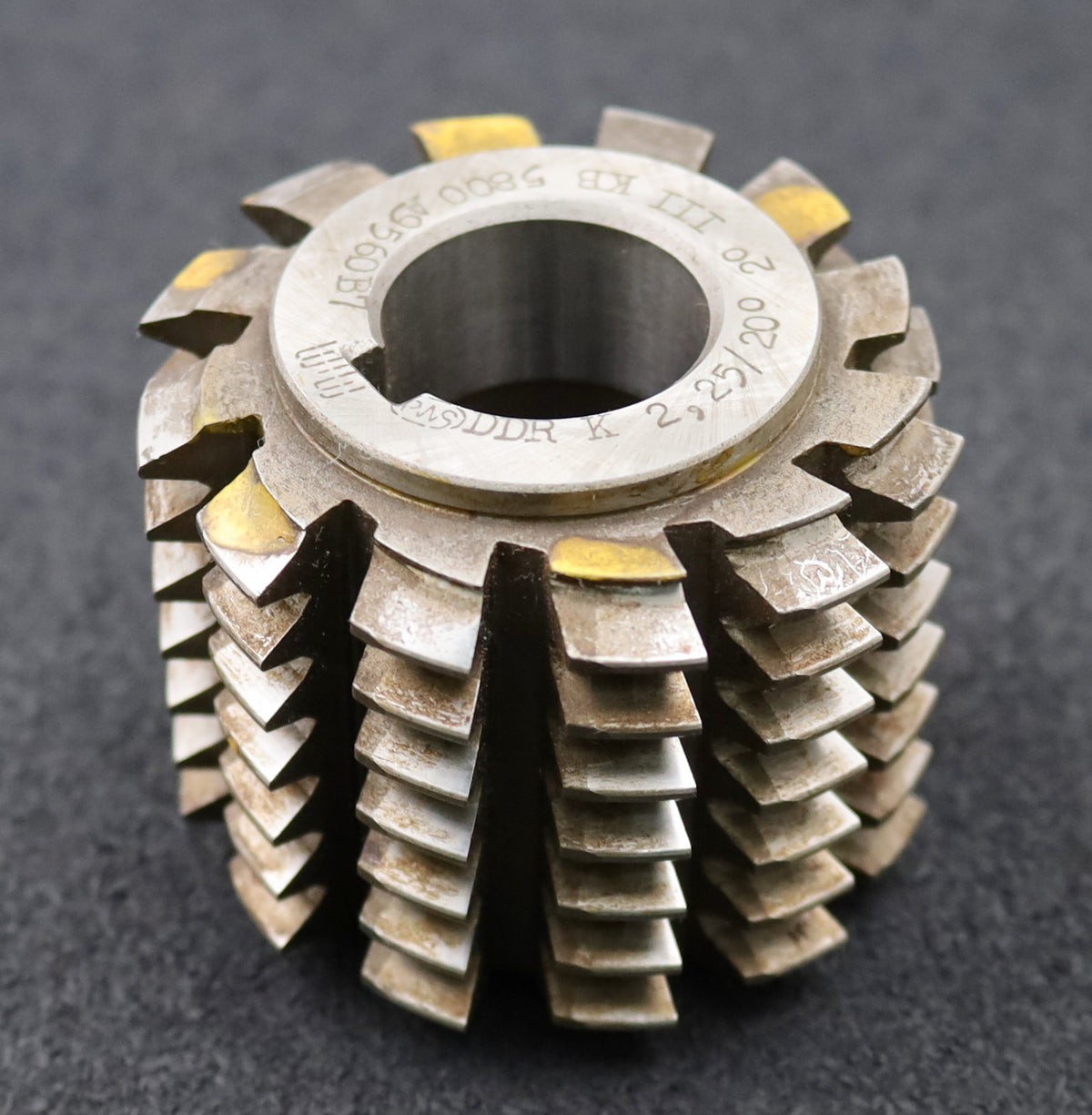 PWS Zahnrad-Wälzfräser m= 2,25mm BP III DIN 3972 EGW 20° Ø70x58xØ27mm ...
