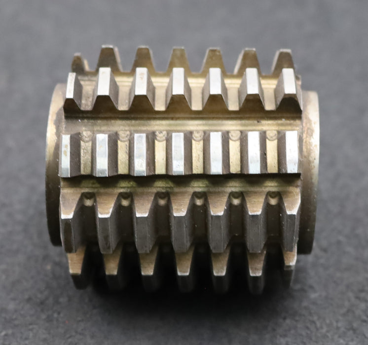 Bild des Artikels Zahnrad-Wälzfräser-m=3,0mm-EGW-20°-Ø68x70xØ27mm-LKN-1gg.-Rechts-spiralgenutet