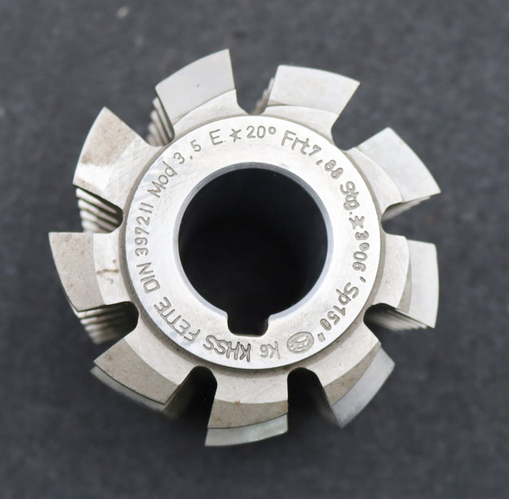 Bild des Artikels FETTE-Zahnrad-Wälzfräser-m=3,5mm-EGW-20°-Ø75x75xØ27mm-LKN-1gg.-Rechts-gebraucht