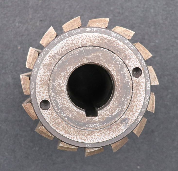 Bild des Artikels FETTE-Zahnrad-Wälzfräser-m=1,75mm-EGW-20°-Ø100x105xØ32mm-LKN-2gg.-Rechts