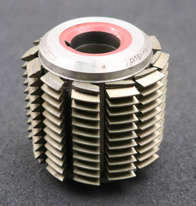 Bild des Artikels SAAZOR-Zahnrad-Wälzfräser-m=1,75mm-BPIII-DIN-3972-EGW-15°-Ø82x82xØ27mm-mit-LKN