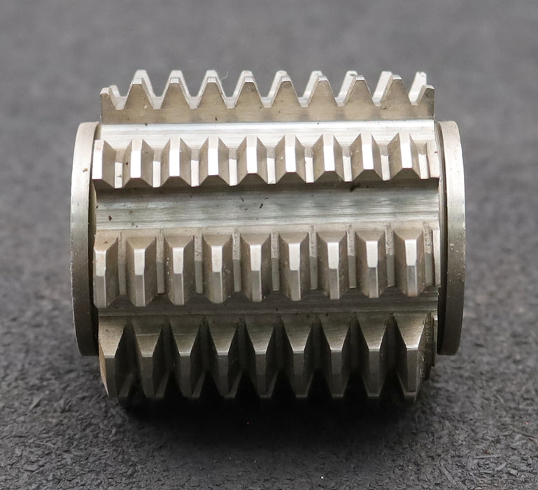 Bild des Artikels Zahnrad-Wälzfräser-m=1,75mm-EGW-20°-Ø53x55x22mm-LKN-1gg.-Rechts-9-Spannuten